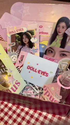 GIVE AWAYYYYYYY ✨mùa đông vui X DOLL EYES✨ *p/s: chỉ cần cmt ngày & tháng thui nhenn, với lại mình nhầm mất, ngày 25/7 mình sẽ công bố ở str tiktok nhen #lens #makeup #kinhaptrong #giveaway 