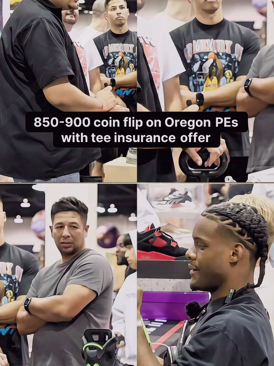 850-900 coin flip on Oregon PEs with tee insurance offer#fyp #trending #reseller #sneakers #culture #sneakerstore