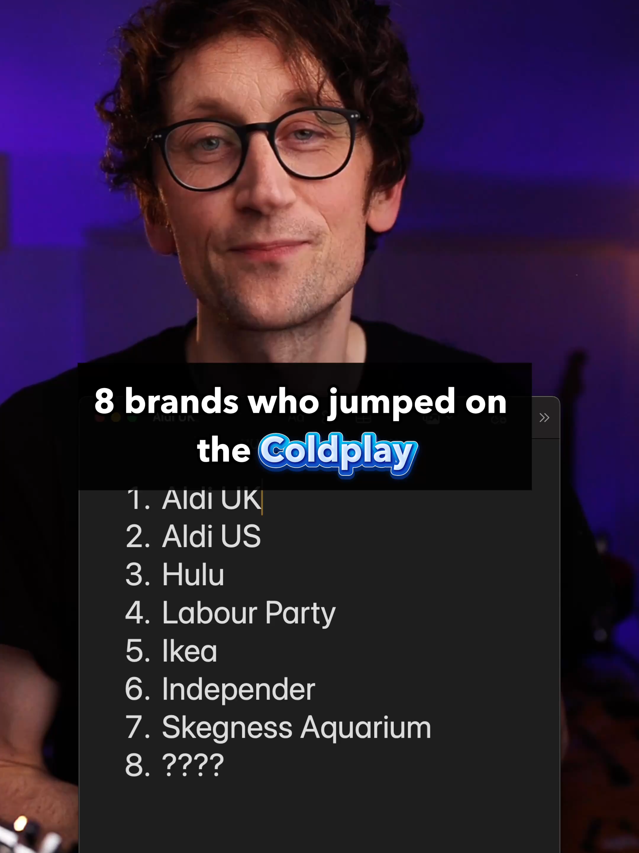 Tasteless, or a marketing opportunity? Here are 8 brands that tried to go viral on the back of the year's biggest viral moment in which a tech CEO got seen having an affair at a Coldplay concert. #socialmediamarketing #digitalmarketing #marketingdigital #marketing