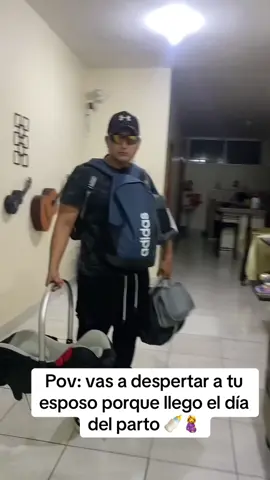 Estaba más que listo Jajaj  #papasprimerizos🐣 #baby 