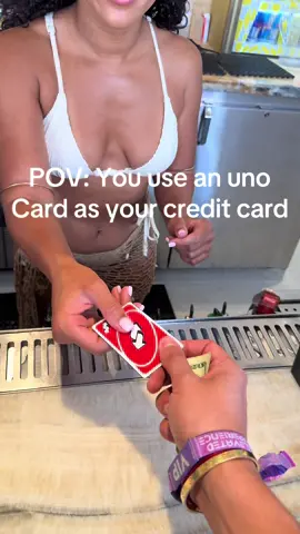 POV: You use an Uno card as your credit card. #fyp #uno #monopoly #blockbuster #pokemon #nostalgia