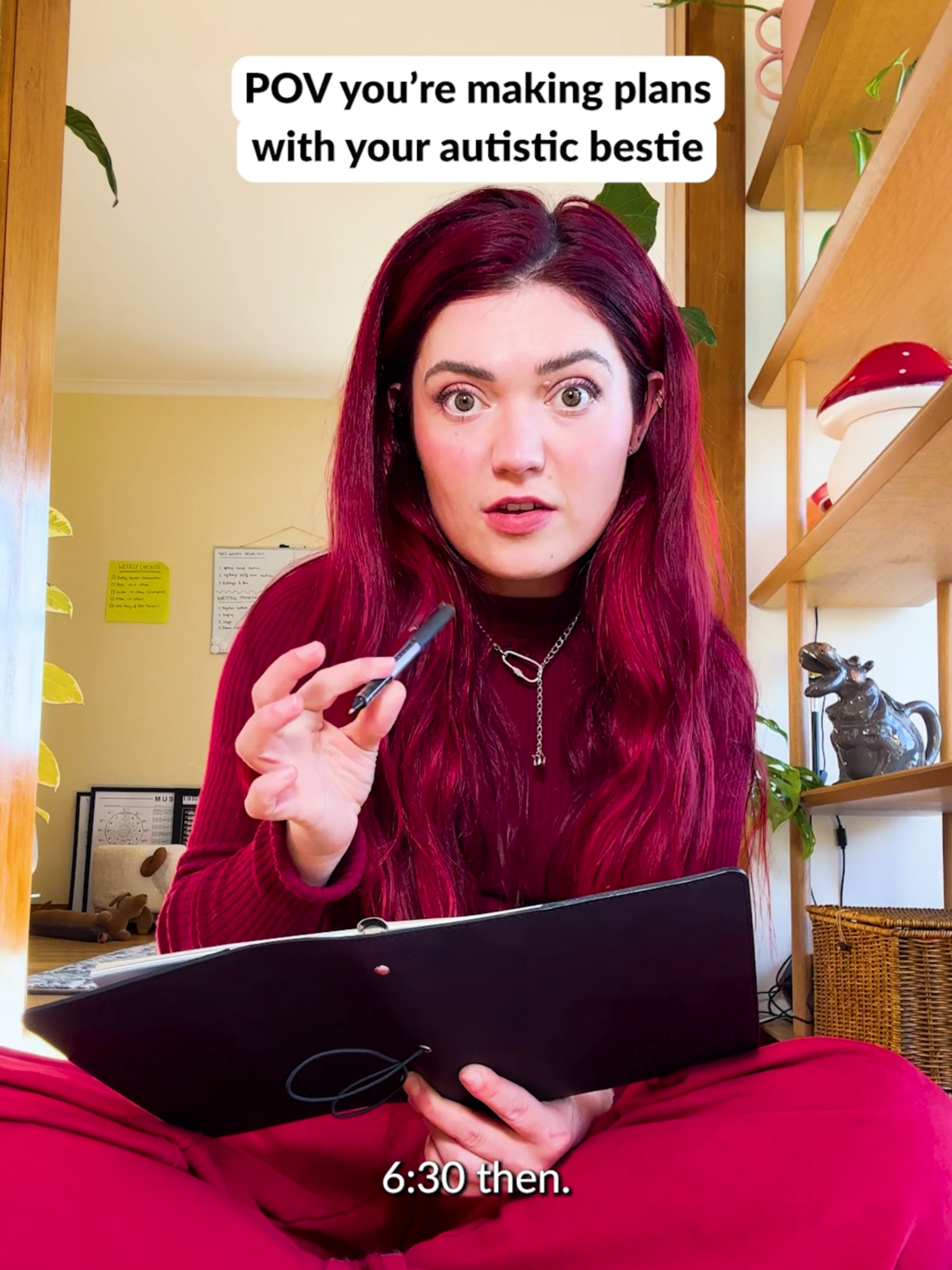 we need a plan and we need to stick to it #neurodivergent #asd #audhd #adhd #actuallyautistic #thatfriend #thatonefriend #thatfriendwho #pov #relatable #howlfeel #adulting #girlthings