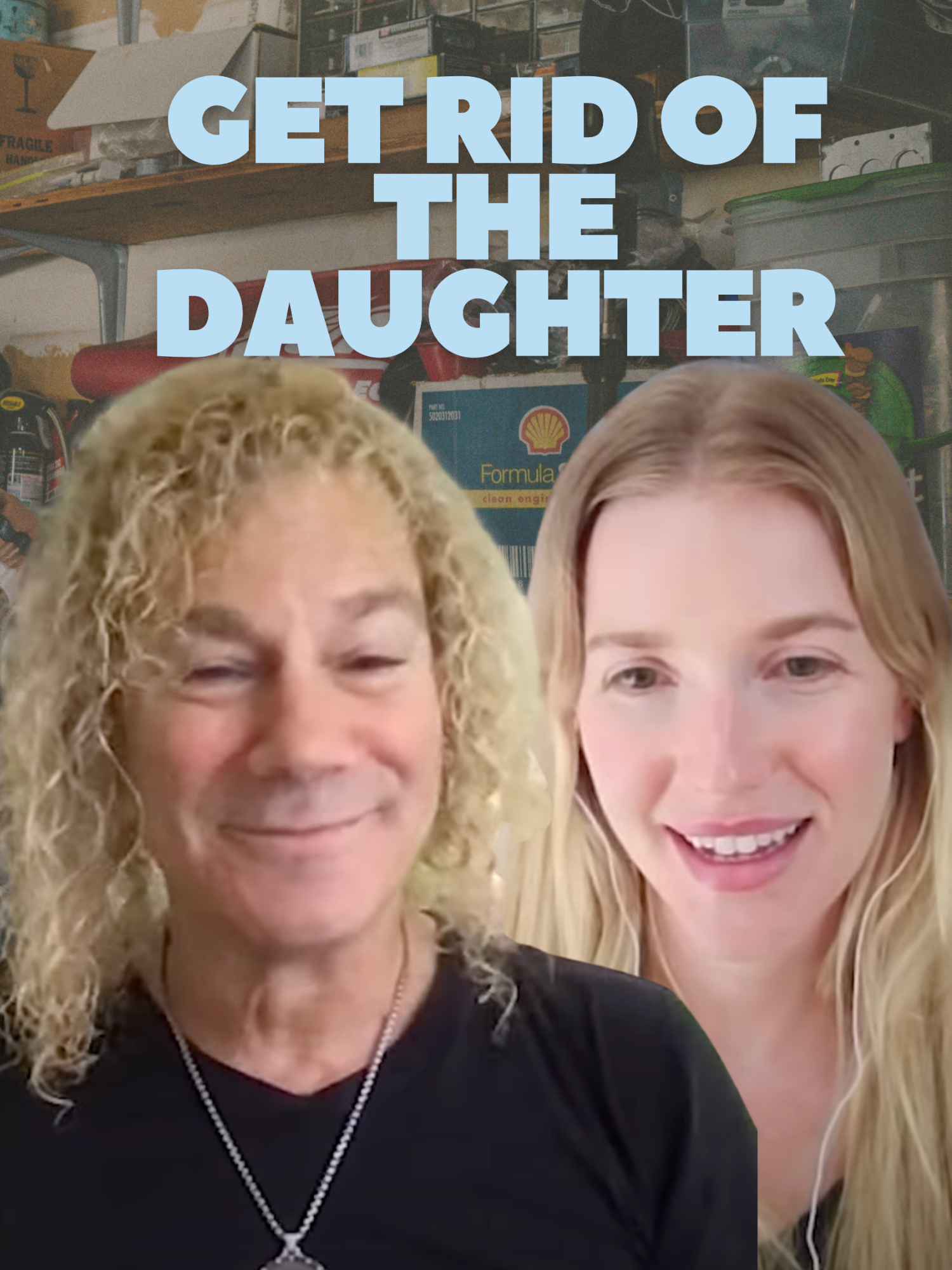 Get rid of the daughter😆 @gabbyisbryan @davidbryanmusic1  Listen now wherever you get your podcasts🎙️ #relatable #podcasts #comedian #fatherdaughter #haha #father #lifelessons #dog