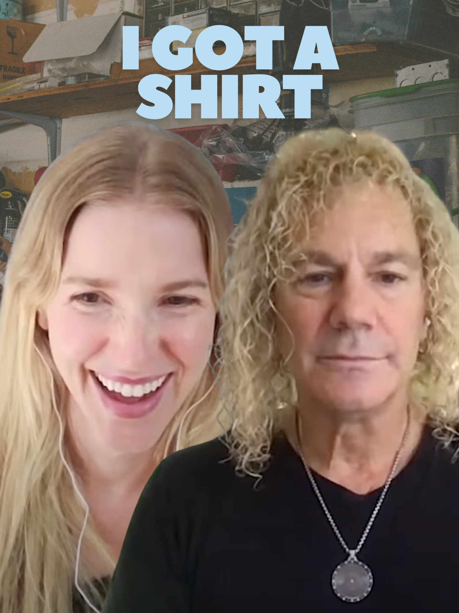 Love is a big word there! @gabbyisbryan @davidbryanmusic1 Listen now wherever you get your podcasts🎙️ #relatable #podcasts #comedian #fatherdaughter #father #haha #advice #letmeaskmydad #shirt