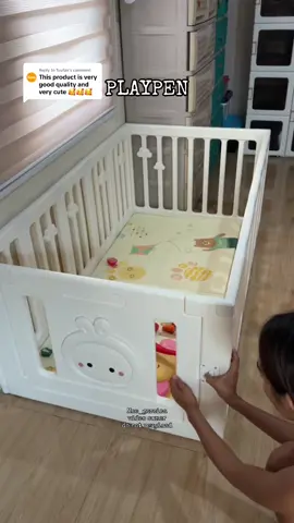 Replying to @Tuufax you're right #playpen #playpenforbabies #babyfenceplayground 