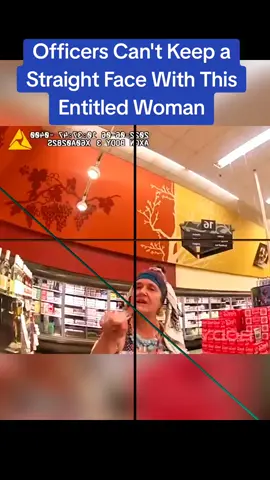 Officers Can't Keep a Straight Face With This Entitled Woman #cops #police 