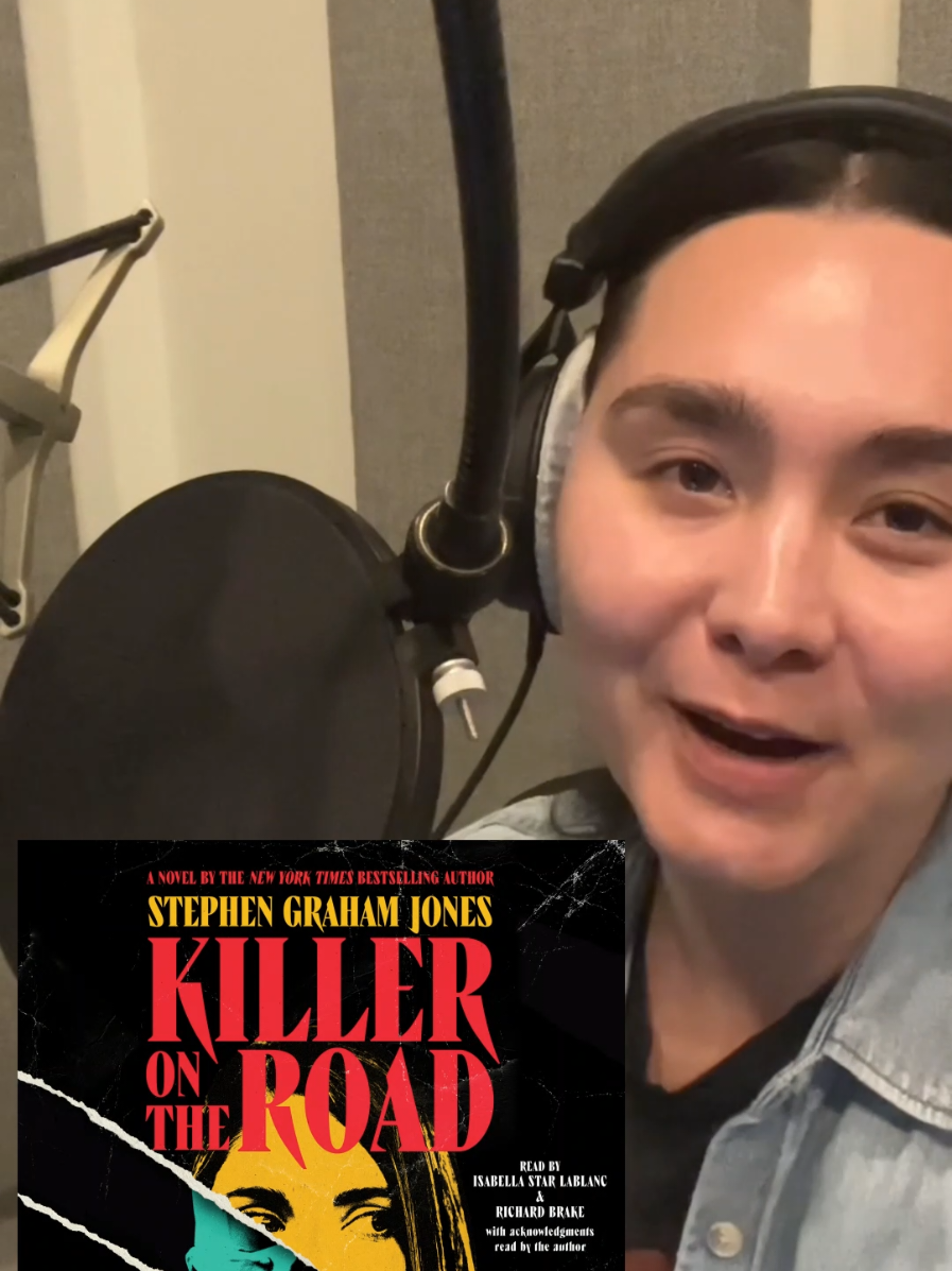 what's narrator Isabella Star LaBlanc's favorite scene from Killer on the Road by Stephen Graham Jones 👀🔊 grab your copy of the audiobook today! #horroraudiobooks #audiobookrecs #thrillerbooks #horrorbook #audiobookrecommendations #audiobooktok #audiobooks #stephengrahamjones #audiobooknarrator #killerontheroad  #creatorsearchinsights 