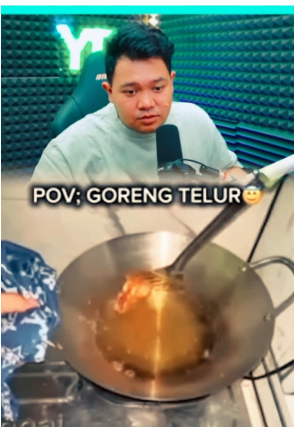 Telurnya aja yang di balik jangan sekompor kompornya yang di balik 😂 #yourdudh #yourdudhreaction #reaction #react 