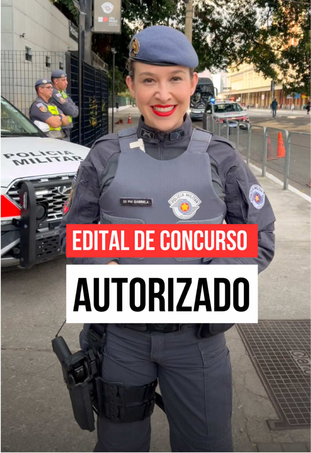 O Governo de São Paulo autorizou a abertura de 4.400 vagas para o concurso de Soldado PM 2ª Classe. Serão dois editais: 1º Edital: previsto para agosto/2025 2º Edital: previsto para janeiro/2026 Acompanhe nossas redes sociais e fique por dentro de todas as atualizações sobre o processo seletivo! COMUNICAÇÃO SOCIAL PMESP