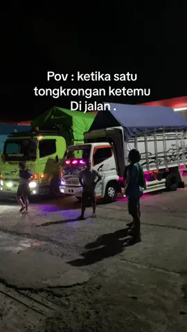 Dunia ini sempit #foryoupage #trukmaniaindonesia #truklampung 