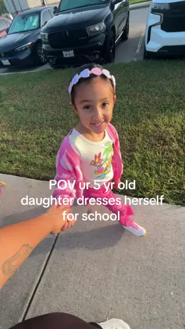 She eats down every time #daughter #school #OOTD 