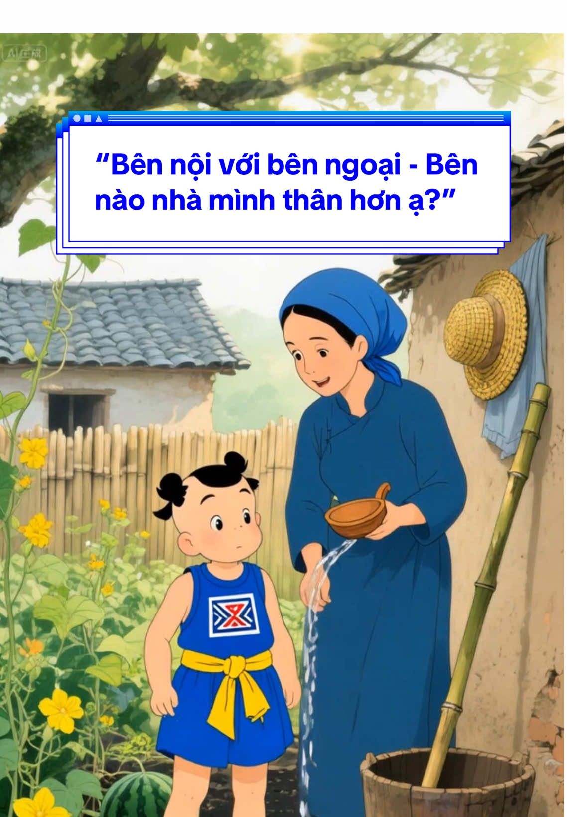 “Bên nội với bên ngoại, bên nào thân hơn ạ?” #daycon #giaoducconcai #baihoccuocsong #chamethongthai #CapCut #viral #giaoduccon 