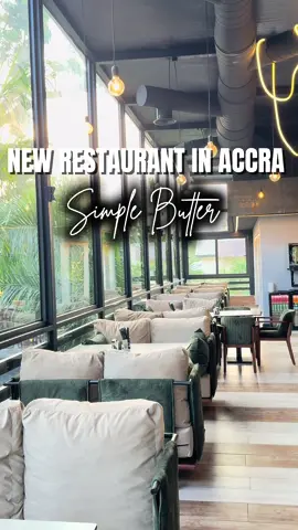 New Restaurant in Accra  Location- Cantoments  @simplebuttergh  This is a very decent and respectable Place and newly opened in July 2025. The meals here are pricey so kindly load up your wallets before going. Meals we had  Lamb Cutlets -580cedis Burger- 330cedis Desserts Pain Perdu  Would you visit this Restaurant ?Let me know below. #new #restaurant #simplebutter #explore #explorepage✨ #fyp #fypシ #viral #ghana #accra #viralvideos #viralreels #trending#foryou #trending #ghana #fyp #ghanatiktok🇬🇭 #nigeria 