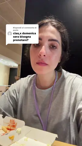 Risposta a @paola 