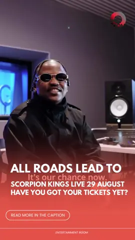 🎶 MEET OUR LINEUP 🎶 All roads lead to Scorpion Kings Live – 29 August! This is more than a show, it’s a movement. 🔥 Don’t get left behind – secure your ticket NOW! #EntertainmentRoom #ScorpionKingsLive #29August #AmapianoToTheWorld #LiveMusicExperience            
