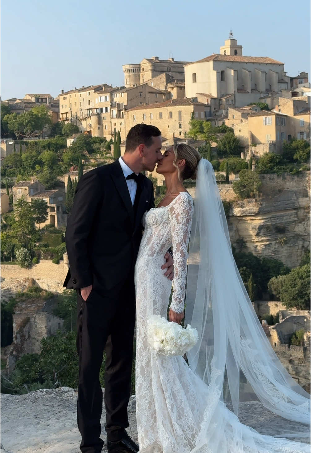 POV: You you have dream wedding at an iconic venue in Provence.  Content Creation @Olivia Burrows Sutherland  Wedding Planner KK Photographer @gregfinck  Singer @Red  Bride @Galia Lahav  Paperie @Veronica Halim  #southoffrance #frenchwedding #weddingplanners 