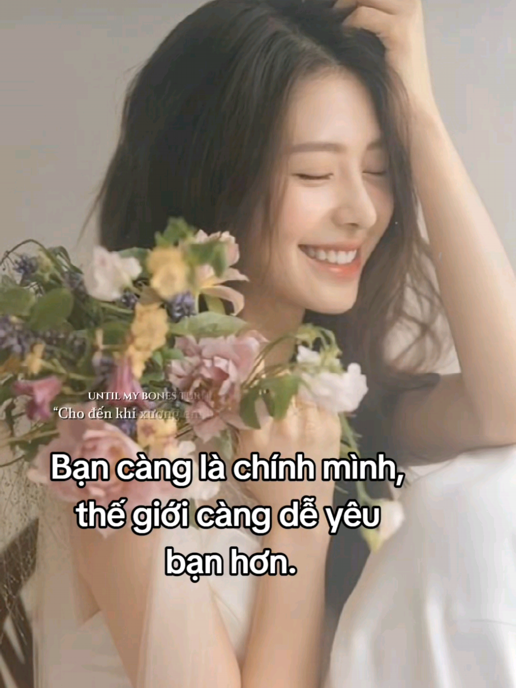Là chính mình thôi, mọi chuyện cứ thuận theo tự nhiên #laminhphienbanrucronhat #phattrienbanthan #yeubanthan #trichdanhay 
