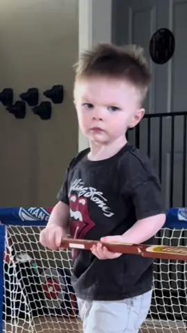 Jensen has mastered the goalie temper I think #hockey #NHL #goalie #goalietraining #hockeytiktoks 