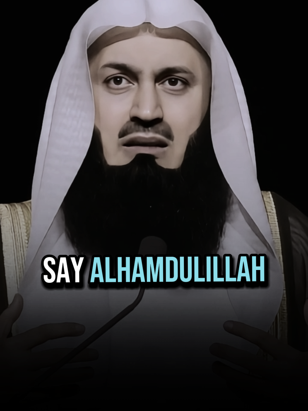don't be depressed say Alhamdulillah☝️💝Mufti Menk motivational speech #motivationalquotes #muftimenkofficial #Lifestyle #allahisthegreatest☝🏽❤️#allah100k 