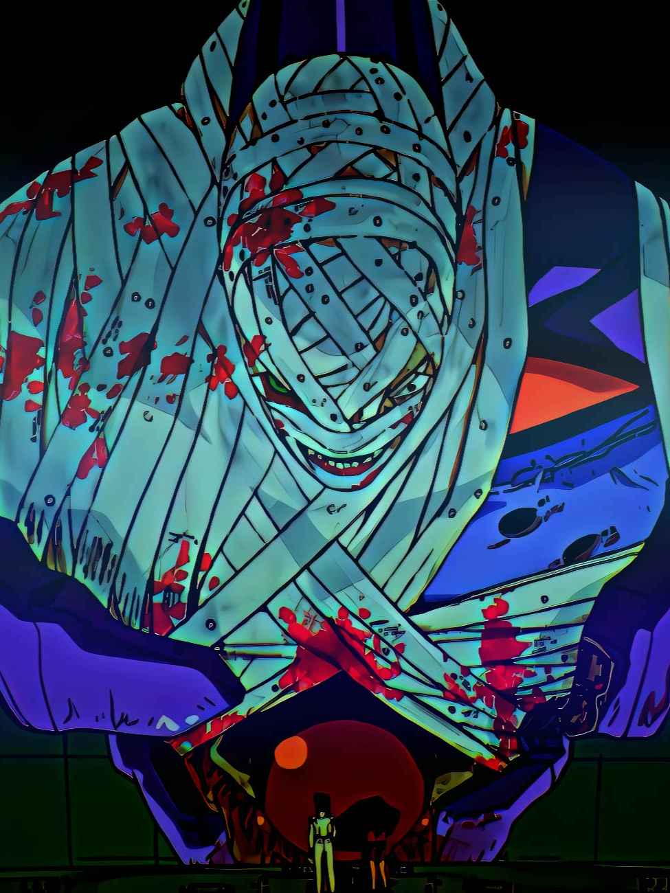 初 号 机 开 启 暴 走 状 态 ！#eva #anime #asuka #evangelion