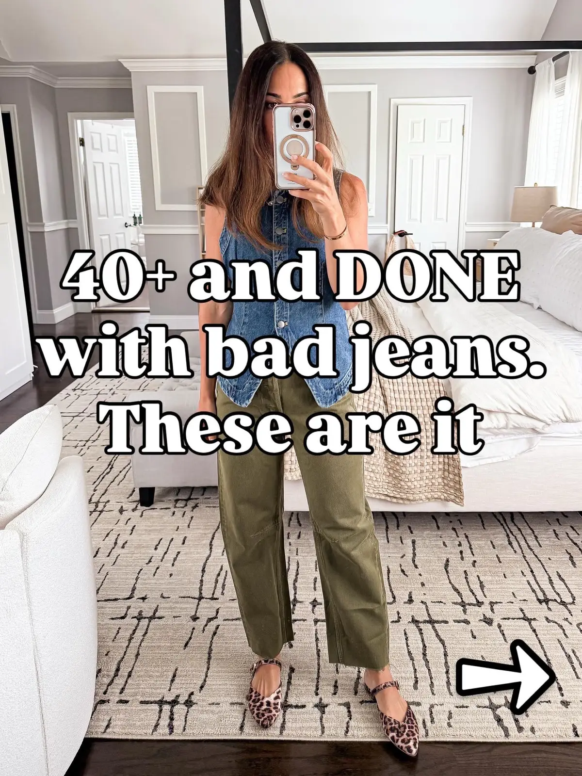 These are the pairs I actually wear on repeat—flattering, comfy, and not low-rise (ever again 😅) #40plusstyle #DenimTryOn #FallFashionFinds #JeansThatFit #MadewellJeans #LevisJeans #WideLegJeans #BarrelJeans #TikTokFashion #ComfyButCute