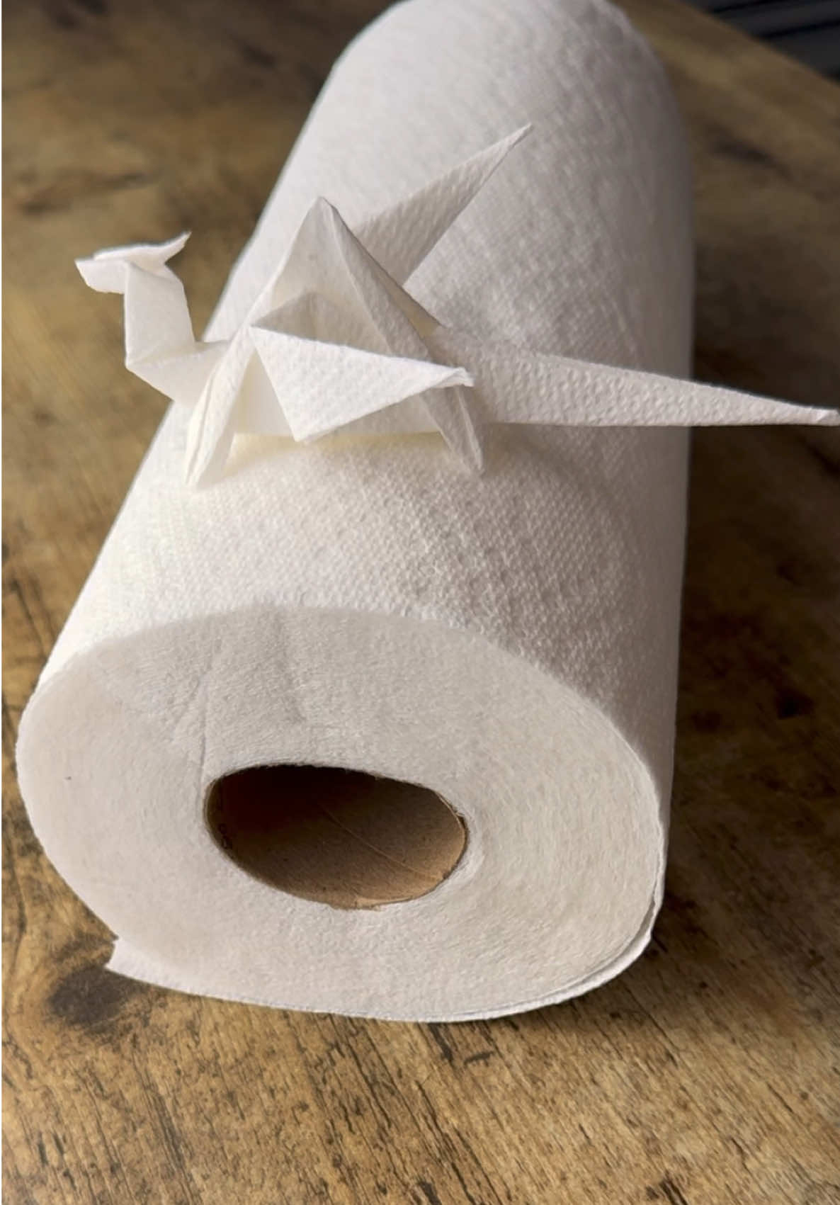 Origami Dragon From Paper Towel Tutorial #dragon #origamidragon #origami #origamitutorial #papercraft #papertowel #DIY 