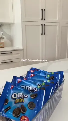 $4000 weekly restock & refill  #asmr 