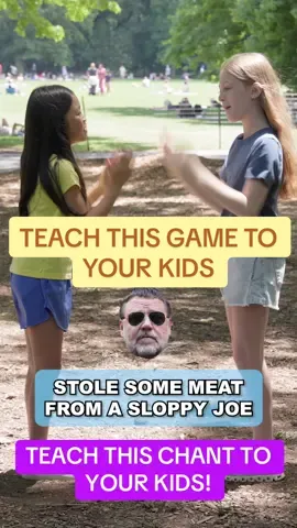 Teach this chant to your kids! #abcparenting #game #clap #christianbale #harrisonford #sethrogen #chrispine #liamneeson #michaelkeaton #kidsfun