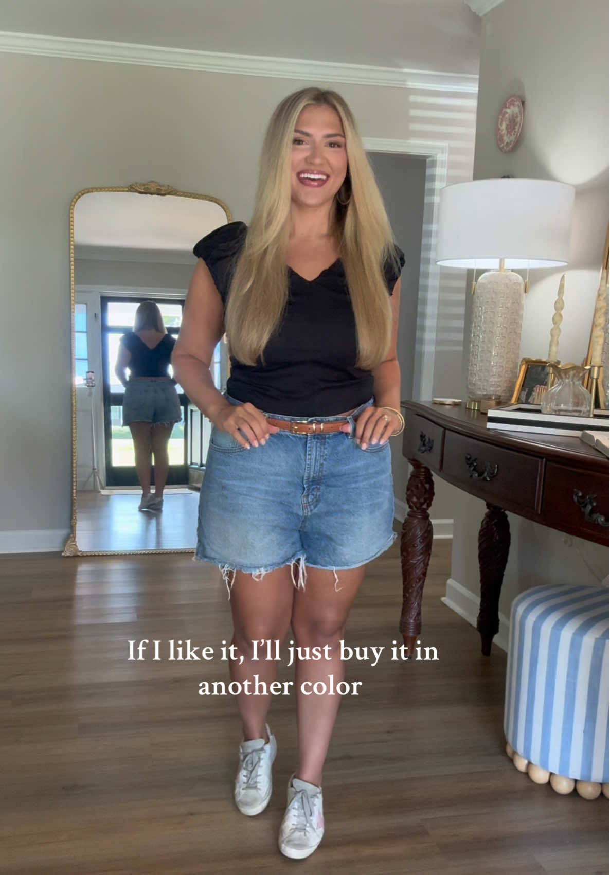 New obsession: these tops! Use my code “LIV” for savings @The Pink Lily !! Linked these on my LTK, in bio! #SummerFashion #transitionpieces #midsizefashion #sizelarge #curvy #discountcode