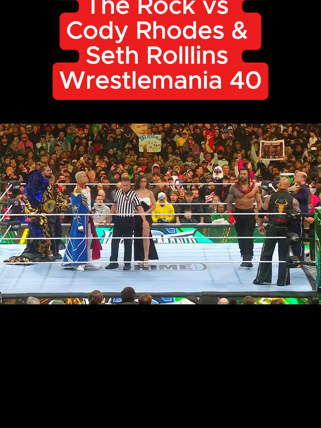 What other matches do you want me to post?#WWE #wwefan #wwetiktok #foryoupagе #wrestling #wwefans #wrestlingtiktok #romanreigns #paulheyman #thebloodline #therock #sethrollins #WrestleMania