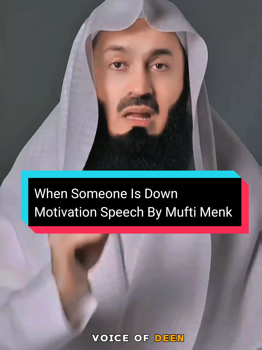 when someone is down. #islamic_video  #islamictiktok  #islamicinspiration  #islamicmotivation  #muftimenk  @Mufti Menk @TikTok UK @Islamic Videos 
