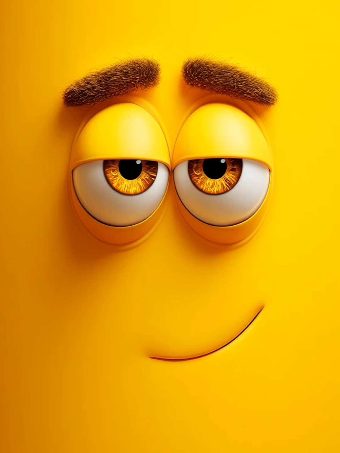 Live Wallpaper | Vibe Check: Passed #emojiface #yellow #livewallpaper #cartoon #smuglook #whimsical #aivideo #myface #fyp #wallpapervideo #wallpaper #smileyvibes