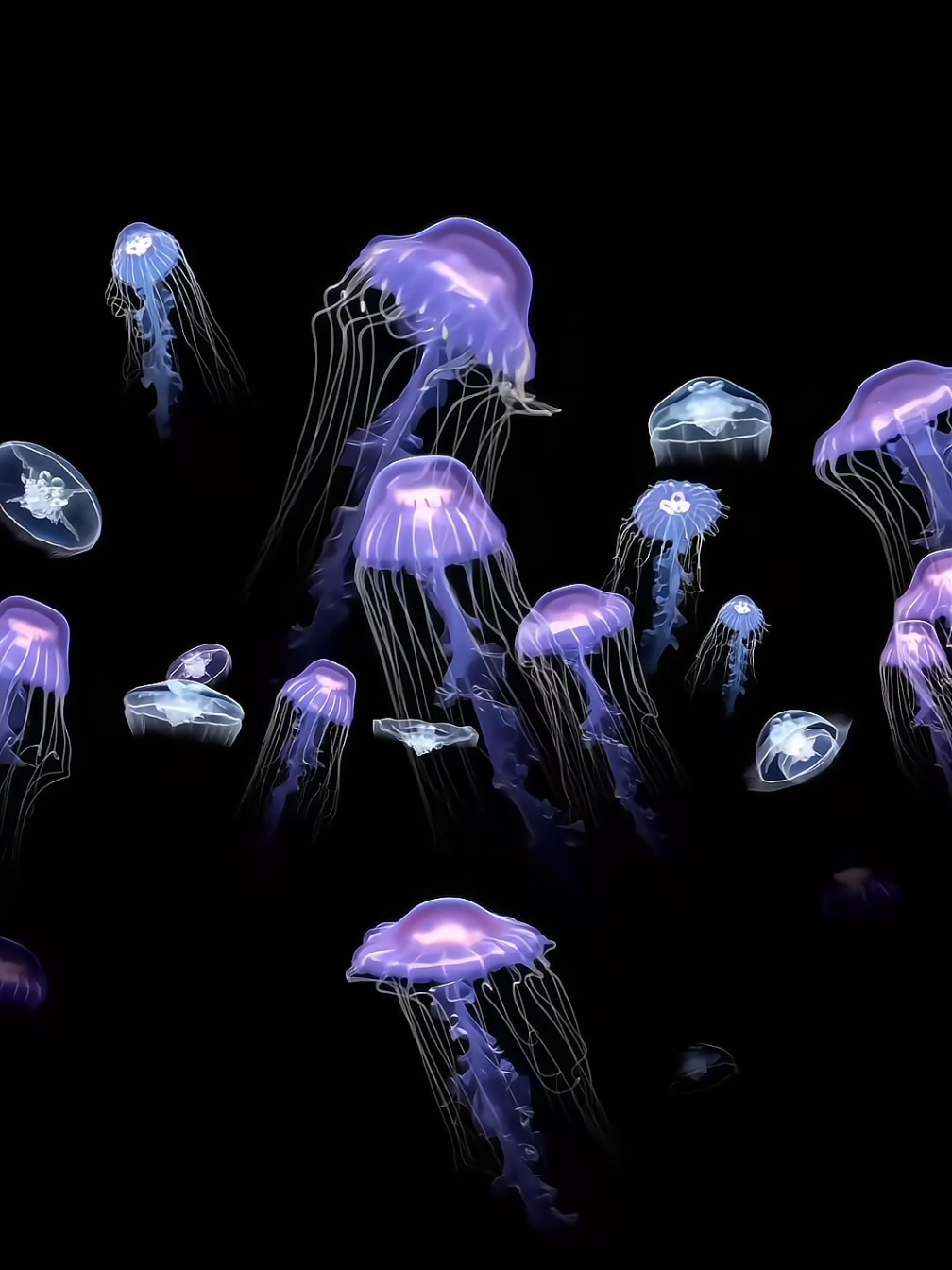 Vibe check: jellyfish edition 🪼💜, Download more in Bio  #AmoledWallpaper #LiveWallpaper #JellyfishWallpaper #DarkAesthetic #AestheticVibes #ChillWallpaper #RelaxingVisuals #LoopVideo #4KWallpaper #PhoneWallpaper #amoledlivewallpaper  #ViralWallpaper #FYP #WallpapersOfTikTok #SatisfyingVisuals 