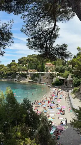 The public beach is open! The beach club is closed  #palomabeach #southoffrance #palomabeachfrance #frenchriviera #nice #frenchsummer #france 