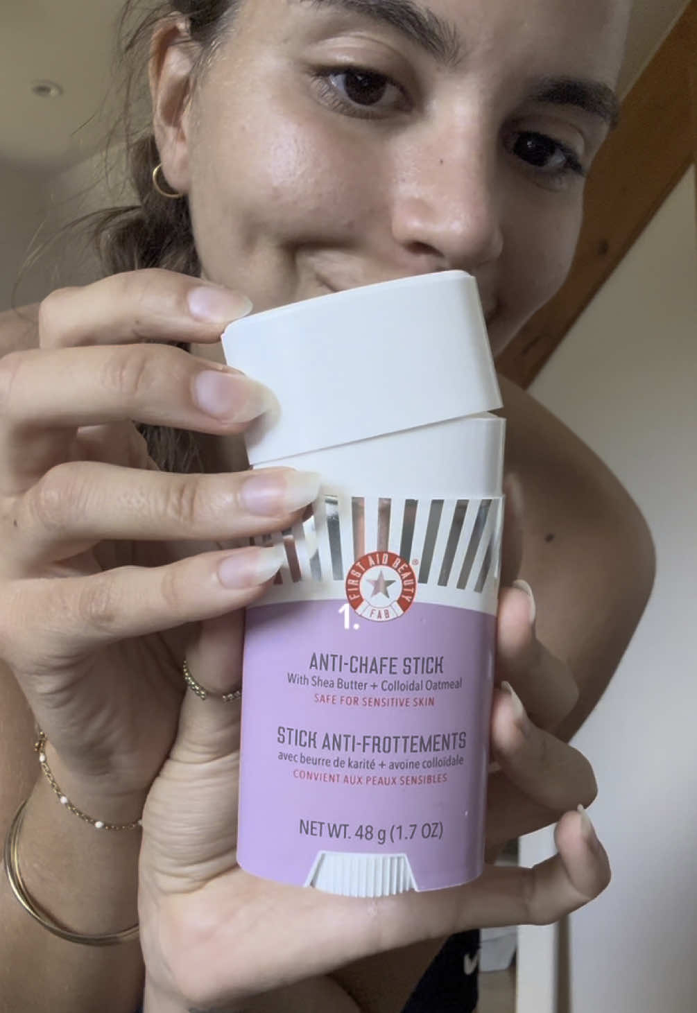 Goal: un été sans souffrir des frottements (merci @First Aid Beauty de sauver mes petits bras) ❤️ disponibles chez @SEPHORA ! Collaboration commerciale