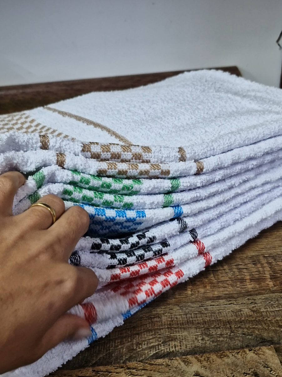 Esta precisando renovar os panos de prato?  Kit 5 panos de prato atoalhados. Clica no carrinho laranja para aproveitar essa oferta tambem! #cozinha #panodeprato #oferta #tiktokshop 