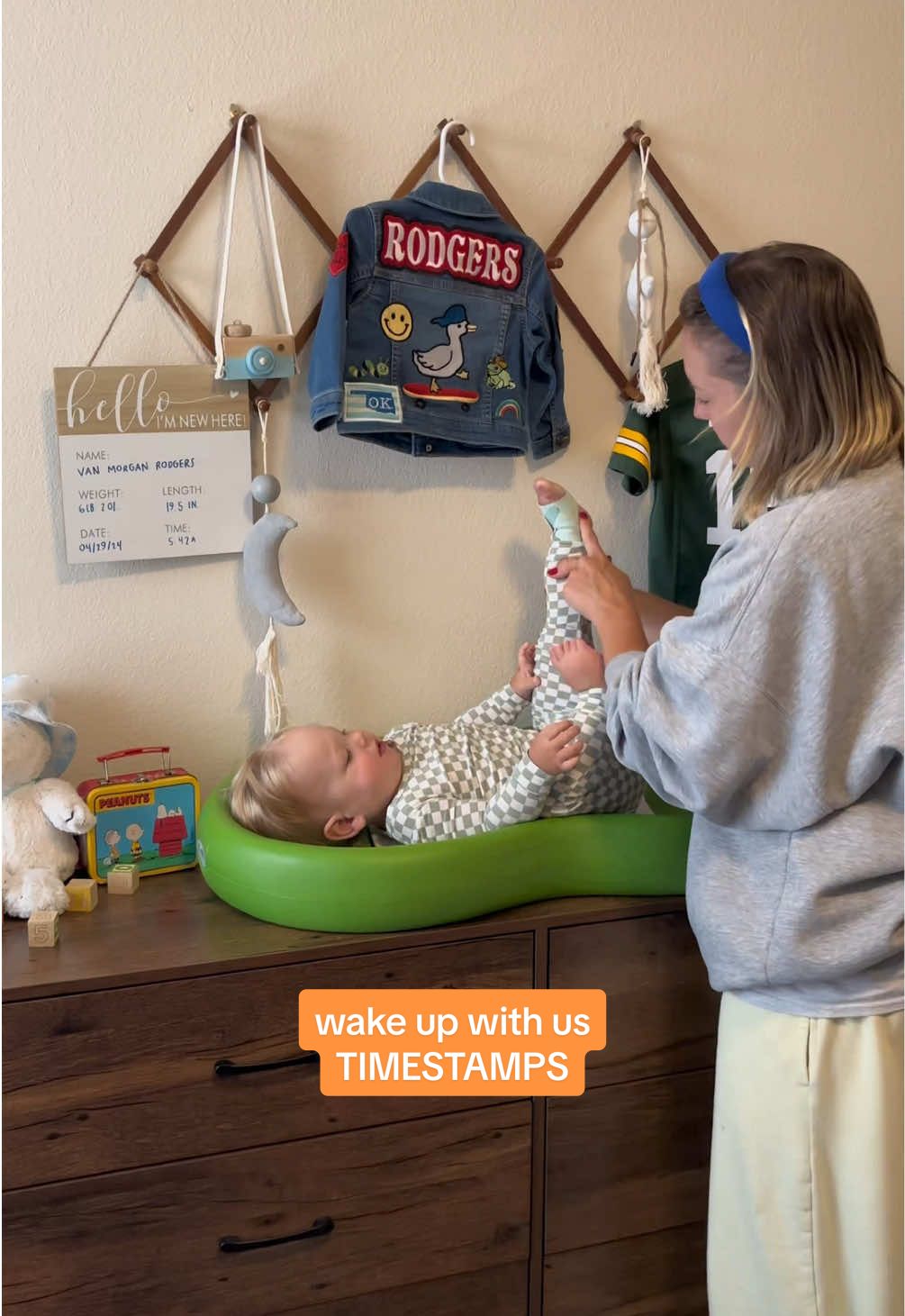 wake up with us - 14 months old 💖👶🏼🍼 #MomsofTikTok #toddlersoftiktok @OwletBaby @Solly Baby @Newton Baby @Hatch for Sleep @ALDI USA @Carter’s @Philips Avent 