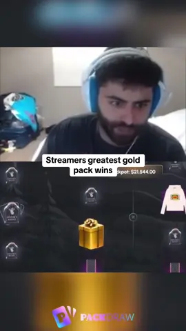 Streamers greatest gold pack wins #kickstreaming 