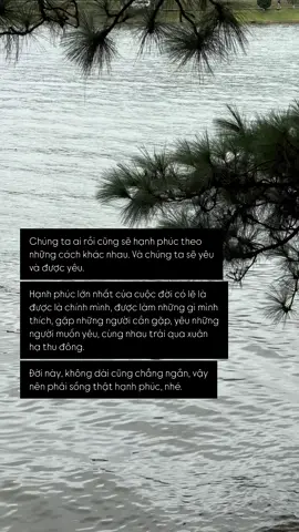 Đời này, không dài cũng chẳng ngắn, vậy nên phải sống thật hạnh phúc, nhé. #fyp #foryou #dalat 