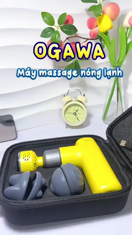 Có em máy massage cầm tay Ogawa tui đỡ bị tình trạng đau vai gáy hẳn #maymassagecamtay #maymassagenonglanh #massagenonglanh #ogawavietnam #turborevive #massagegun #maymatxacovaigay #xuhuong #fyp #foryou #review 