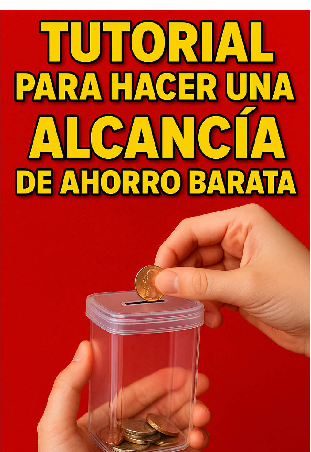 Live hack de como hacer una alcancia económica 🤑