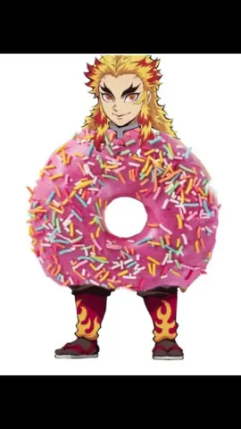 my favorit donut🫦 #rengoku #donut #CapCut #kimetsunoyaiba #MeMe #fyp #fyy