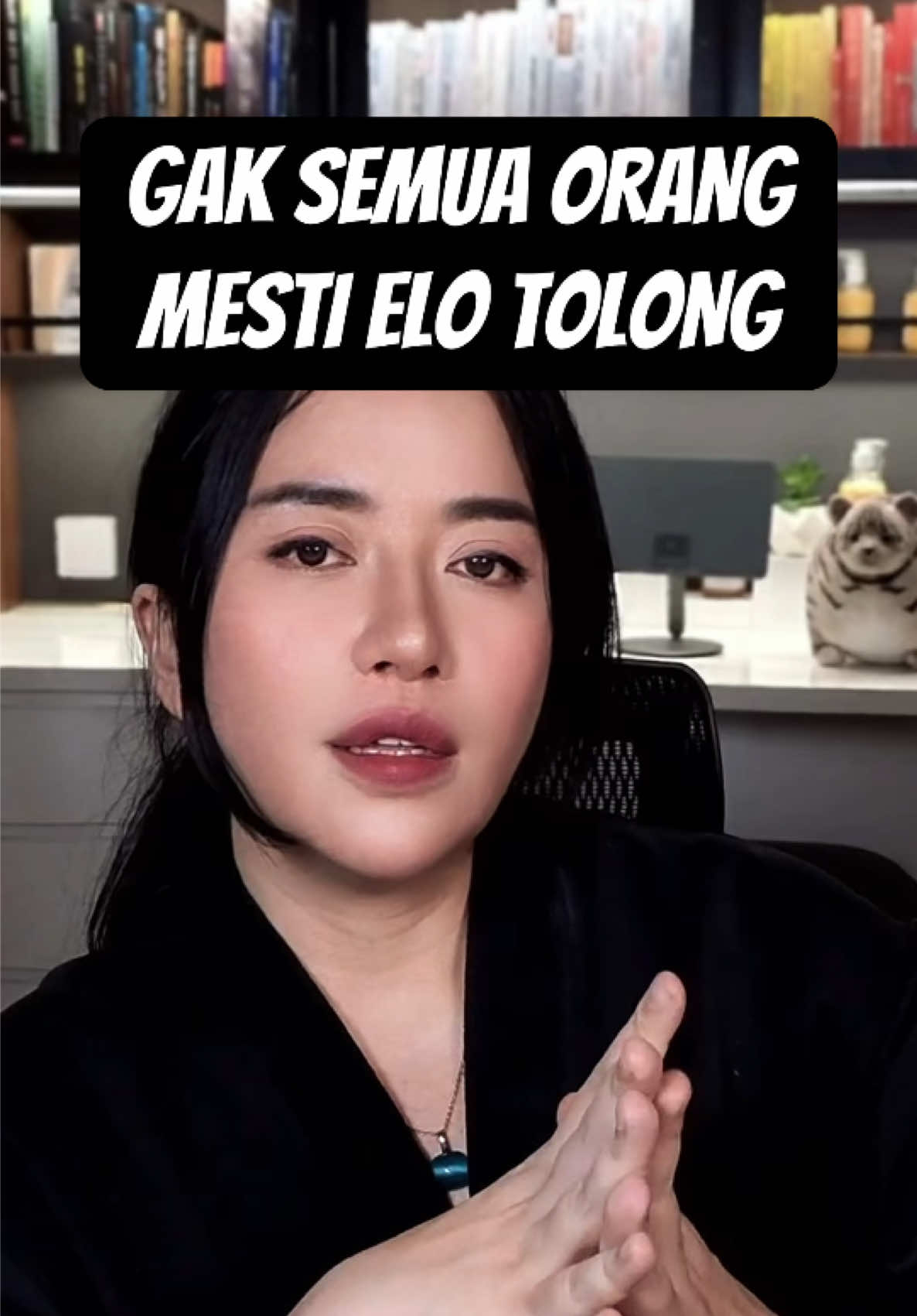 Nolong yg ternyata bukan nolong? #lawofattraction #magnetrezeki #growthmindset #christinalie #calmyourmind #lukabatin 