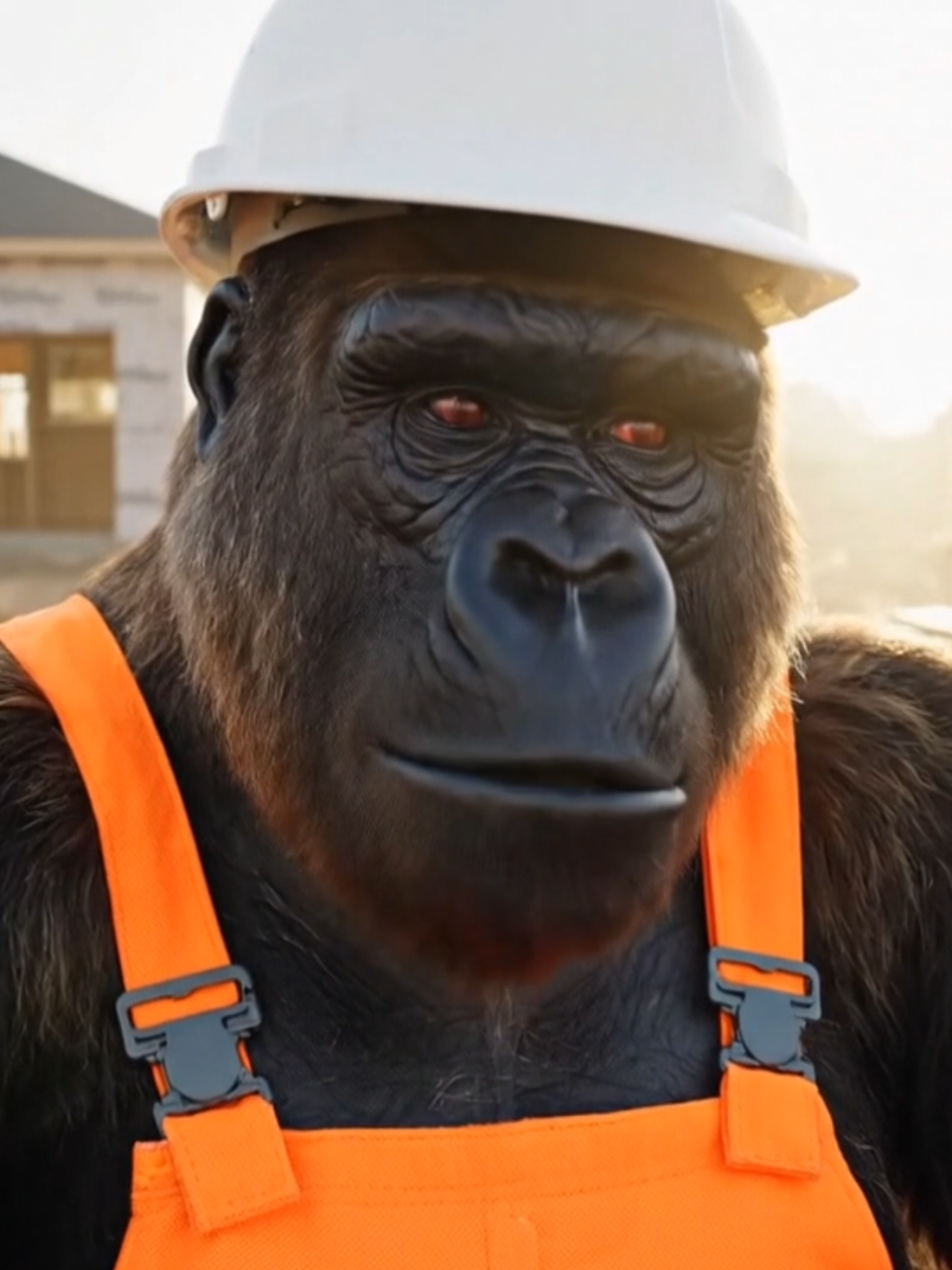 Lunes de cruda Raza!! Apoco no? #nomames #funny #chistoso #fyp #ai #gorilla #constuccion💪🏽 