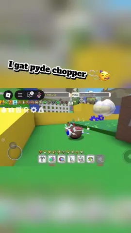 I gat pyde chopper 🫧🥳🥳#beeswarmsimulator #Meme 
