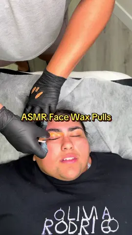 ASMR face waxing pulls are literally my favorite 🙉🫶🏻 #lahabra #ASMR #waxing #fypシ゚viral #waxspecialist @Italwax USA 