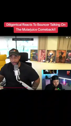 Diligentcal Reacts To bouncer talking on the mularjuice comeback! #mularjuice #diligentcal #bouncer #fyp #reactions #viral #100k @DiligentCal @MULARJUICE @Bouncer 