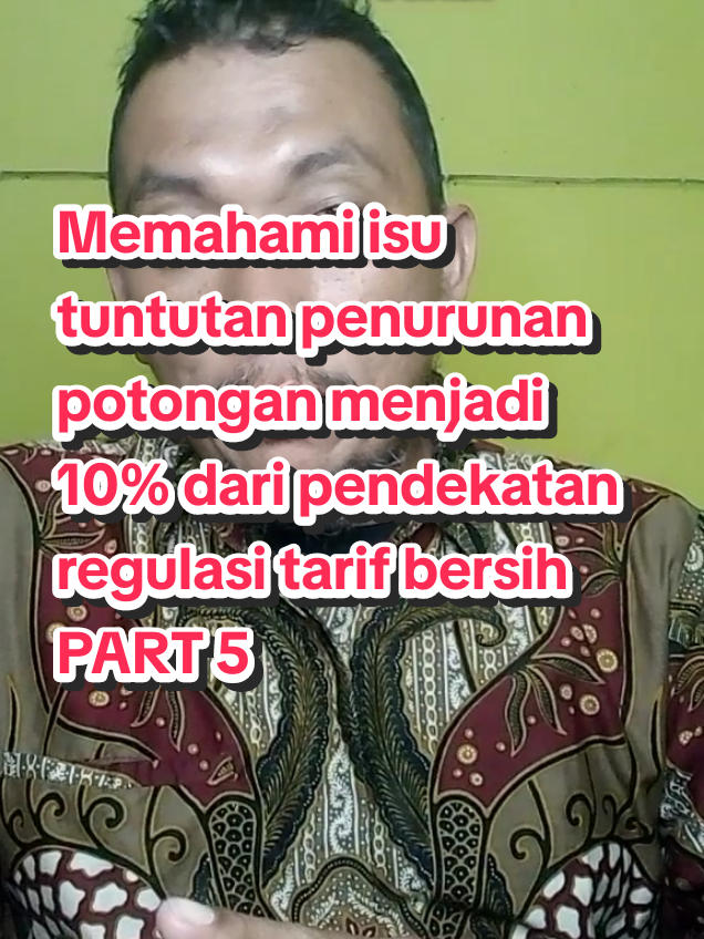 Memahami isu tuntutan penurunan potongan menjadi 10% dari pendekatan regulasi tarif bersih  PART 5 #ojol #ojolaplikatorregulator #kemenhub #kenaikantarifojekonline #OJOLBERWAWASAN #TARIFOJOL #TARIFBERSIH #KEMENHUB #DPR #POTONGANAPLIKASI #regulasiojol #demoojol #kp667 #kenaikantariftol 