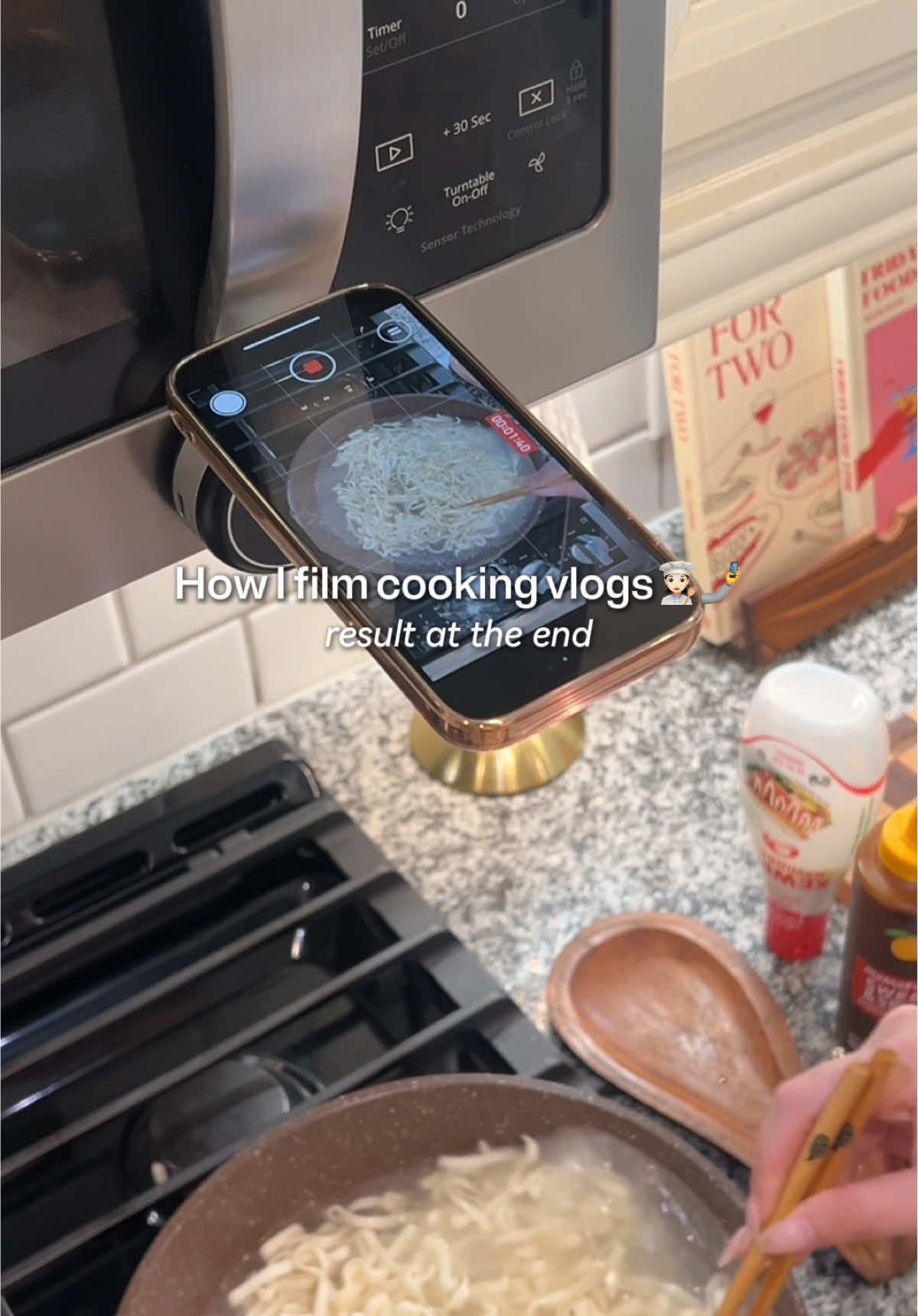 Do you have any other questions about how I film or edit my content? Let me know below, I’m happy to help! (Or check my page for tons more behind the scenes videos & content creation tips) 🤳 PS— You can get the phone holder I’m using in this video by tapping the orange TikTok shop button above the caption or “showcase” on my page! (It’s by far my favorite content creation tool!)  Happy creating 🥰 #contentcreator #contentcreators #contentcreatortips #contentcreationtips #foodcreator 