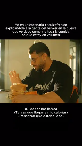 Yo en la guerra explicando porque debo comerme toda la comida: 😂#humor #memes #fitness